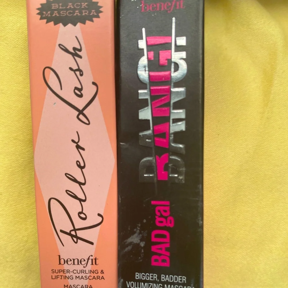 Benefit Roller Lash Mascara FULL SIZE!! OR x2 Benefit Mascaras Travel size NEW!